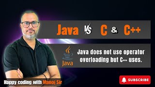 27 Why operator overloading is not supported in Java  Operator overloading in Java [upl. by Zia]