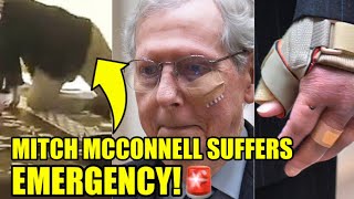 Mitch McConnell Is SERIOUSLY INJURED After ANOTHER Fall [upl. by Lockwood]