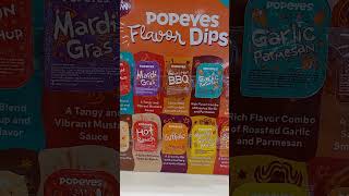 Popeyes Flavor Dips popeyes shorts video [upl. by Ainirtak]