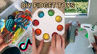 Diy fidget toys  tiktok fidgets toys  Tiktok Compilation [upl. by Lhok849]