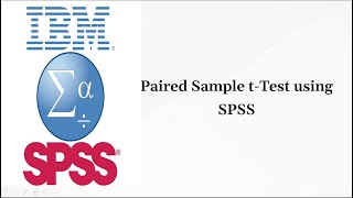 Paired Sample t Test using SPSS in Hindi I Paired Sample t Test I SPSS Software [upl. by Ingemar]