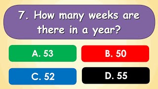 Quiz Time  GK Questions for Kids  General Knowledge Trivia Questions and answer for Kids [upl. by Eirolam898]