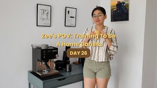 Zees POV Making coffee daily until I am good at it  DAY 26  Rancilio Silvia V6 amp Varia VS3 [upl. by Eetak]