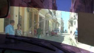 2010 0413 1454 Cuban Taxi El Centro Calle Gervasio Across Lagunas R on San Lazaro [upl. by Bernadene]