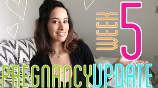 5 Week Pregnancy Update [upl. by Zantos]