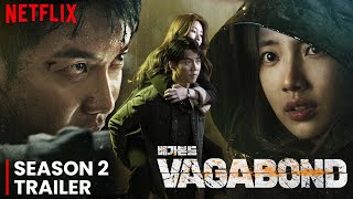 Vagabond Season 2 Trailer  Release Date  Suzy Bae And Cast Update [upl. by Zetroc]