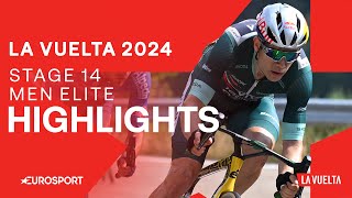 SPECTACULAR SPRINT 🤩  La Vuelta a España Stage 14 Highlights  Eurosport Cycling [upl. by Barmen]