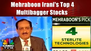 Mehraboon Iranis Top 4 Multibagger Stocks for 2018  CNBC TV18 [upl. by Leroj]