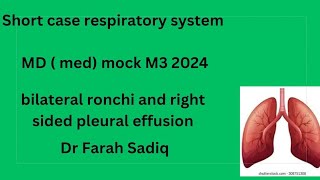 mock exam MD respiratory system short case [upl. by Krell]