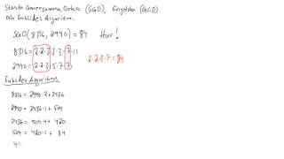 Matematik 5  Kapitel 2  SGD amp Euklides Algoritm [upl. by Agate]