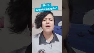 Anne sevilmez mi hiç Canım annem🩵 anne annem kibariye güvenlik cover arabesk şarkıcıgüvenlik [upl. by Pyszka224]