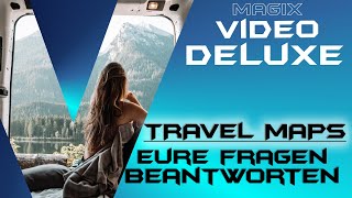 Magix Travel Maps Kommentare beantworten  MAGIX VIDEO DELUXE 2021  Anfänger Guide Tutorial Deutsch [upl. by Drain]