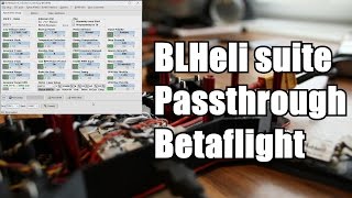 How To FlashProgram BLHeli ESC with Betaflight Passthrough [upl. by Riobard]