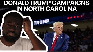 Trump Campaigns to Hurricane Victims in North Carolina [upl. by Yasmin373]