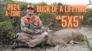 California 5x5 Buck of a LIFETIME  AZone Deer Hunt [upl. by Iphigeniah]