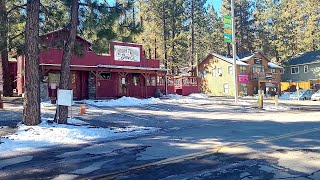 Walking tour of the charming quaint little mountain town of Wrightwood California [upl. by Ebbarta414]