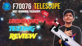 Fotocart Planetview 76Az Telescope with 125quot Eyepieces  Unboxing amp Review 🎁 [upl. by Clark]