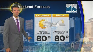 WBZ Evening Forecast For July 19 [upl. by Ahseyt]