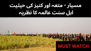 Misyaar  Mutah or Kaneez ki Haisiyat  Prof Abbas Hussaini  MUST WATCH [upl. by Wolf914]