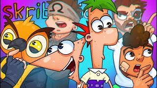 PHINEAS AND  FERN  Skribblio Funny Moments [upl. by Balthasar]