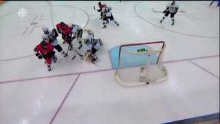 Colin Greening Double OT Goal vs Pittsburgh Penguins May 19 2013 [upl. by Possing]