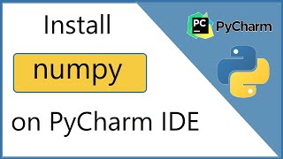 How to Install numpy package on pycharm IDE 2021 [upl. by Aohk163]