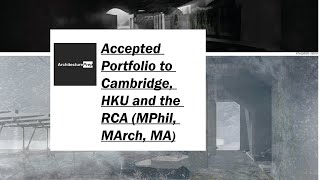 HKU Student Reviews Accepted Architecture Portfolio to Cambridge HKU and the RCA MPhil MArch MA [upl. by Gefell]