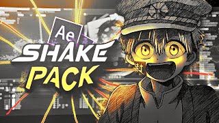 Shake Pack  After Effects AMV Tutorial [upl. by Shaddock]