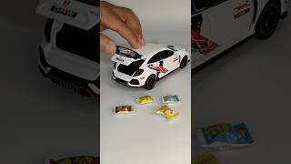 132 Amazing Miniature Honda Civic modelcars diecast automobile cars miniaturecars shorts [upl. by Yetac]