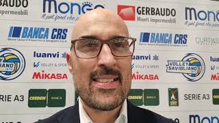 SaviglianoMantova 31  Le parole di coach Michele Bulleri [upl. by Hcir777]