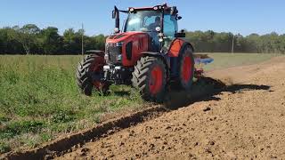 KUBOTA M7172 KVT AVEC OVLAC MINI NH 51 [upl. by Ynittirb]