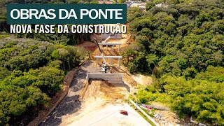 COMEÇOU A INSTALAÇÃO DAS VIGAS NA PONTE DAS 3 RUAS NO BANCÁRIOS  JOÃO PESSOA [upl. by Aileno]