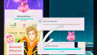 How to Evolve Spritzee to Aromatisse 🔥🔥 100IV  Pokémon Go [upl. by Fraase661]