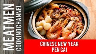 Chinese New Year Pen Cai  财神鲍鱼锅 [upl. by Racklin873]