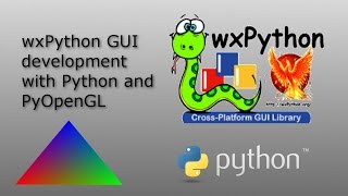 wxPython GUI and PyOpenGL  07  resizing the canvas [upl. by Anilac]