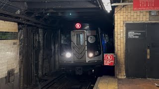 EXTREMELY RARE MTA NYCT 145th Street Bound R160 B Train at 125th Street [upl. by Concordia]