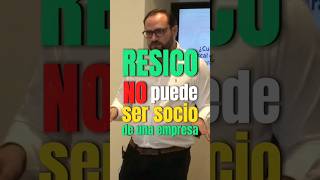 RESICO NO puede ser socio de una empresa [upl. by Anstice200]