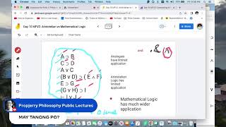 Day 10 Philo 1 MFV2 Comparing and contrasting Aristotelian Logic with Mathematical Logic [upl. by Acire]