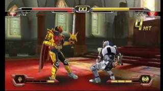 Kamen Rider Climax Heroes OOO  IXA VS Kiva [upl. by Delaine]