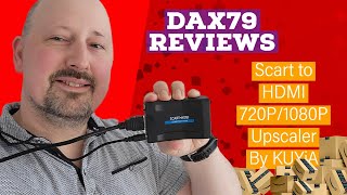 Scart to HDMI Upscaler  Dax79 Reviews [upl. by Atok]