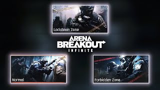 Different Zones Explained in Arena Breakout Infinite [upl. by Mychael486]