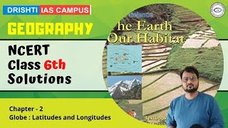 Geography class 6 Chapter 2  Globe Latitudes and Longitudes Part 2 [upl. by Kitchen453]