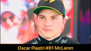 Oscar Piastri Post Race Interview  F1 Australian GP [upl. by Kloster]