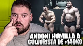 ANDONI HUMILLA A CULTURISTA DE 140KG [upl. by Arihsa942]