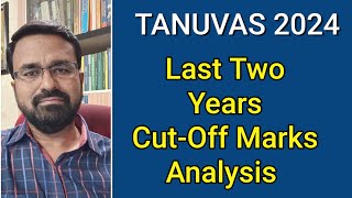 TANUVAS 2024  Last 2 years CutOff Marks Analysis  B V Sc Admission [upl. by Phenica]