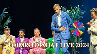 Toimistopojat Live kiertue  Tampere 2024 tmp toimistopojat live [upl. by Amelie]