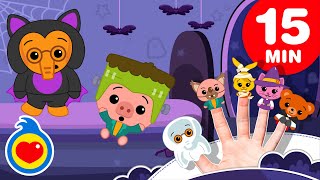 Cinco Monstros Pulando Na Cama 🧟  15 minutos de Música para o Halloween 🎃  Um Herói do Coração ❤️ [upl. by Akkin]