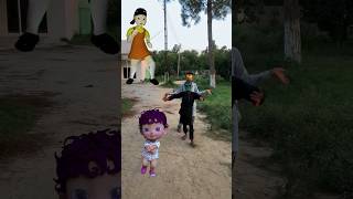 ironman hulk squid game doll and baby girl dance  scoby do papa [upl. by Aidua]