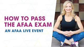 Part I How to Successfully Pass the AFAA Exam [upl. by Ellohcin678]