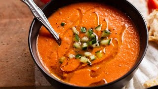 Gazpacho Cold Spanish soup [upl. by Byrle647]